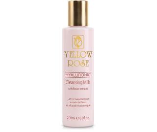 HYALURONIC CLEANSING MILK 200ML (DOMÁCÍ PÉČE) with flower extracts