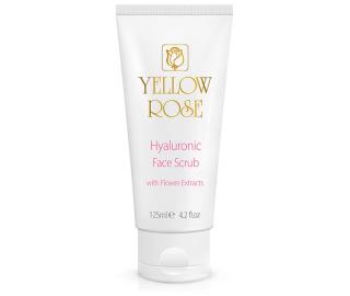 HYALURONIC FACE SCRUB 125ML with flower extracts