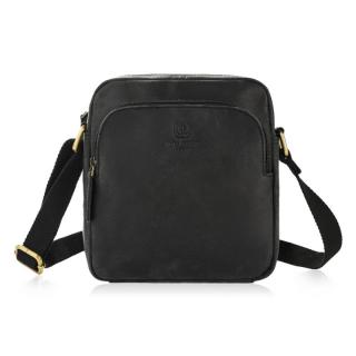 Dámská crossbody přes rameno vintage PAOLO PERUZZI; černá