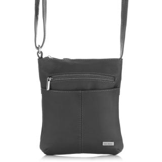 Praktická dámská crossbody kabelka PAOLO PERUZZI; šedá SKL