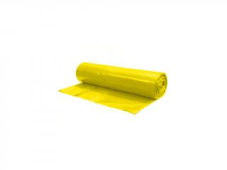 Pytel žlutý 120L (plasty) 700x1000/60mi silný - 1ks 4,7 Kč bez DPH, balení 20ks