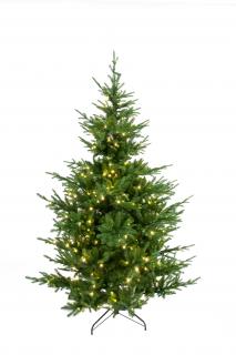 Umělá dekorace - Vánoční stromeček Verde jedlička se světýlky 180cm