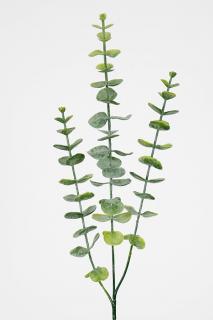 Umělá květina - Eukalyptus rozvětvený tři stonky