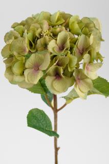 Umělá květina - Hortenzie zelenkavá 45cm
