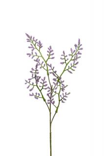 Umělá květina - Limonium statice fialová