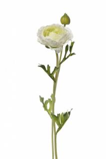 Umělá květina - Pryskyřník bílý