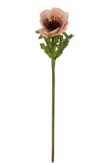 Umělá květina - Sasanka sv.růžová