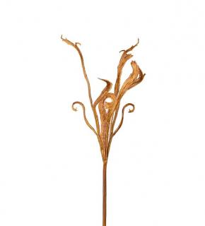 Umělá rostlina - Plattpil  - hnědá větvička 85 cm