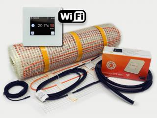 Comfort Select 160/0,5 m2 sada topné rohože + termostat (manuální, programovatelný nebo WiFi), podlahové topení do koupelny termostat: Fenix TFT WiFi…