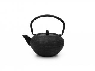Bredemeijer Litinová konvička na čaj Tibet 1.2L černá