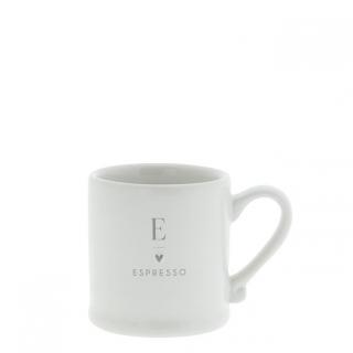Hrneček Espresso White/Espresso Grey 5,4x6,2cm