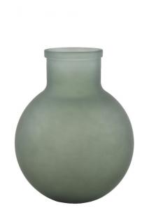 Váza ARAN, 31cm|8L, zelená matná