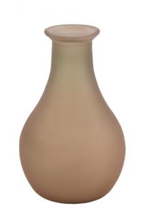 Váza LISBOA, 31cm, hnědá matná