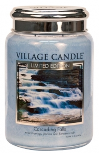 Village Candle Vonná svíčka ve skle - Cascading Falls, 26oz