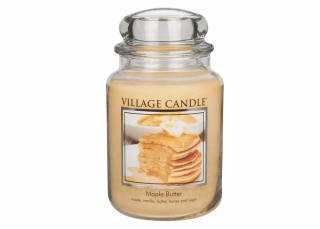 Village candle Vonná svíčka ve skle Maple Butter velká 26oz