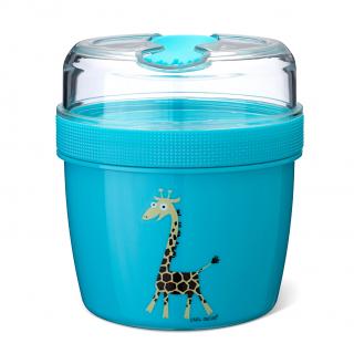 N'ice Cup™ lunch box Carl Oscar® tyrkysová žirafa