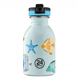 24Bottles dětská nerezová lahev Kids Bottle 250 ml Sea Friends