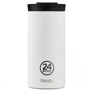 24Bottles nerezový termohrnek Travel Tumbler Ice White 600 ml