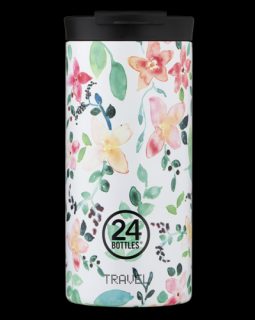 24Bottles nerezový termohrnek Travel Tumbler Little Buds 600 ml