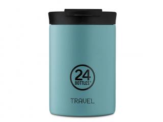 24Bottles nerezový termohrnek Travel Tumbler Powder Blue 350 ml