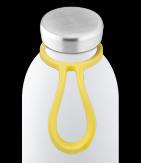 24Bottles - silikonové očko na lahev light yellow