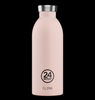 24Bottles - termolahev Clima Bottle Dusty Pink 0,5l