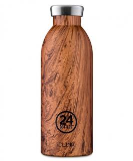 24Bottles termolahev Clima Bottle Wood Sequoia 0,5l