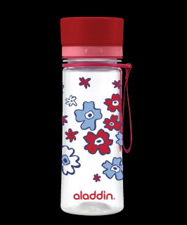 Aladdin - láhev na vodu Aveo new 350 ml červená s potiskem