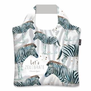 ECOZZ nákupní taška Zebra by Michelle Dujardin