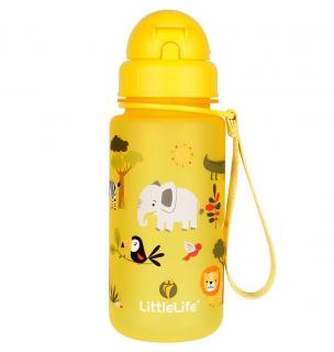 LittleLife lahev pro děti Animal Bottle 400 ml safari