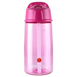 LittleLife lahev pro děti Flip-Top 550 ml pink