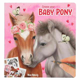 Miss Melody kreativní omalovánky Baby Pony