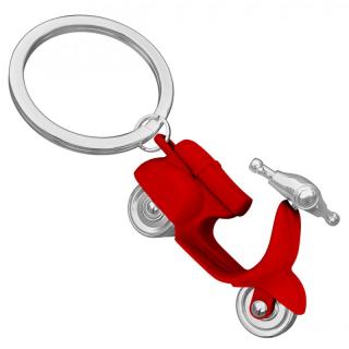 MTM - přívěsek na klíče scooter červený lesklý