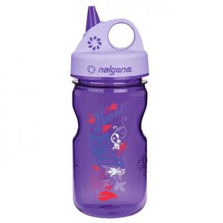 NALGENE - dětská láhev Grip'n Gulp 350ml Purple Hoot