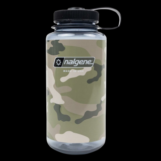 NALGENE - láhev na pití Wide Mouth Sustain 1000 ml Black Camo