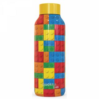 Quokka nerezová láhev Solid Kids 510 ml bricks
