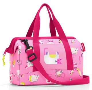 Reisenthel dětská cestovní taška Allrounder XS kids abc friends pink