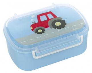 Sigikid  - box na svačinu modrý Traktor