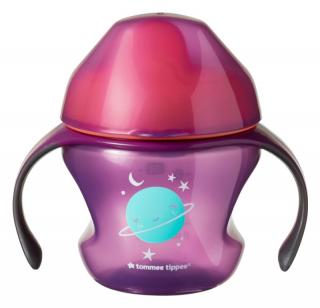 Tommee Tippee netekoucí hrnek Explora First Cup 150ml 4m+ fialový