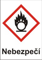 Oxidující – nebezpečí (GHS03)