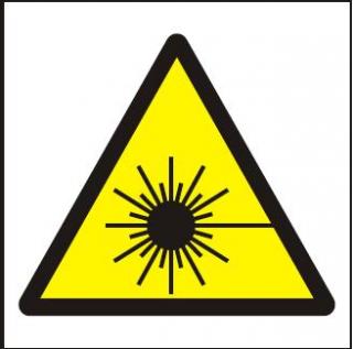Symbol - laserové záření