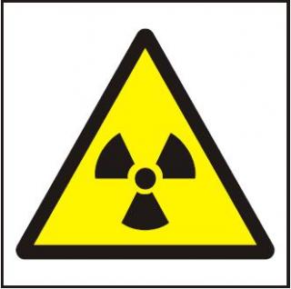 Symbol - nebezpečné neviditelné záření