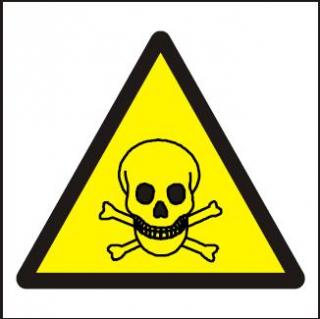 Symbol - riziko toxicity