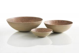 Set betonových misek BOWLS Barevná varianta: písková