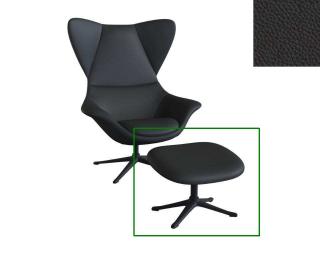 Stilo podnožka - potah kůže Podnož: černá matná, kůže pro Flexlux: kůže Dakota 0740 Deep Black