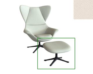 Stilo podnožka - potah kůže Podnož: černá matná, kůže pro Flexlux: kůže Dakota 0743 Warm White