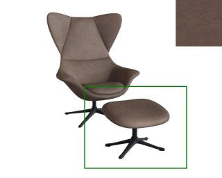 Stilo podnožka - potah kůže Podnož: černá matná, kůže pro Flexlux: kůže Nature 0721 Hazelnut Brown