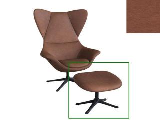 Stilo podnožka - potah kůže Podnož: černá matná, kůže pro Flexlux: kůže Nature 0724 Chesnut Brown