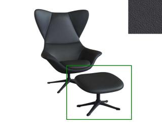 Stilo podnožka - potah kůže Podnož: černá matná, kůže pro Flexlux: kůže Omaha 0730 Ink Jet Black