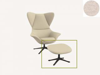 Stilo podnožka - potah látky PG1 Podnož: černá matná, látky pro Flexlux kat.1: látka Copparo 1460 Sandy Beige